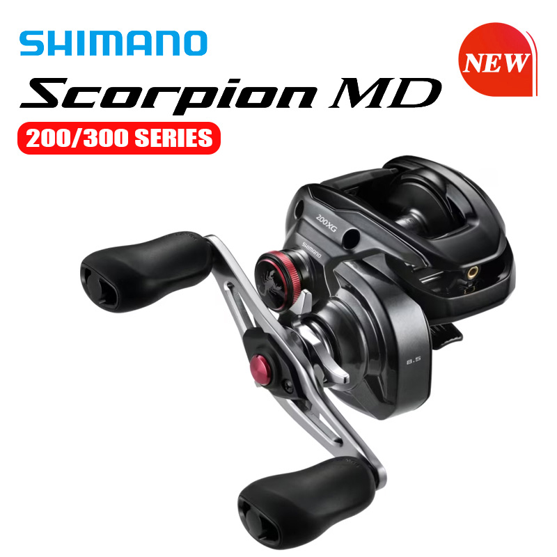Abu Garcia Reel Max - SHIMANO 24 Baru MD SCORPION 201HG