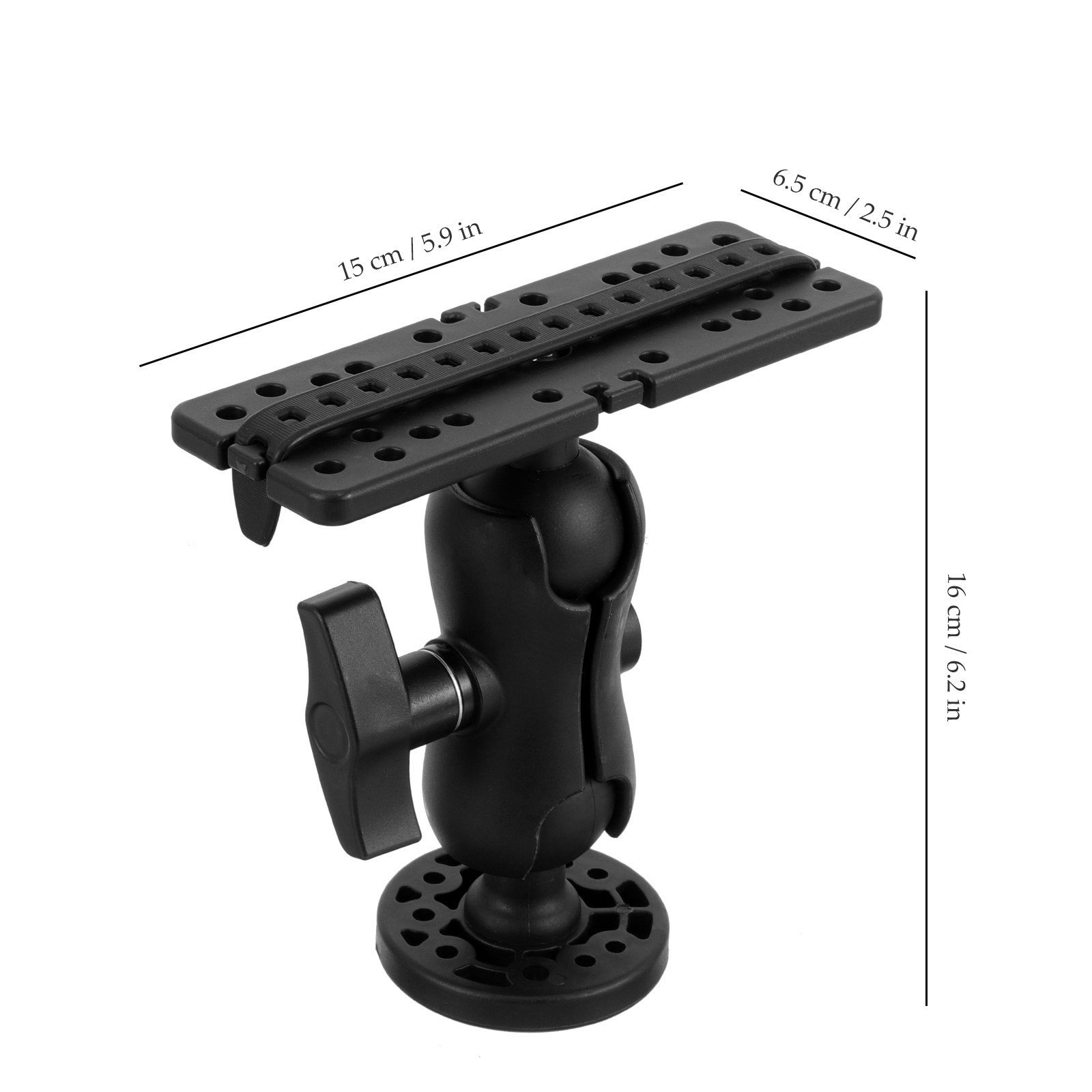 Penyangga Alat Pencari Ikan un - Fishing Kayak Fish Finder Mount ulasan dan harga