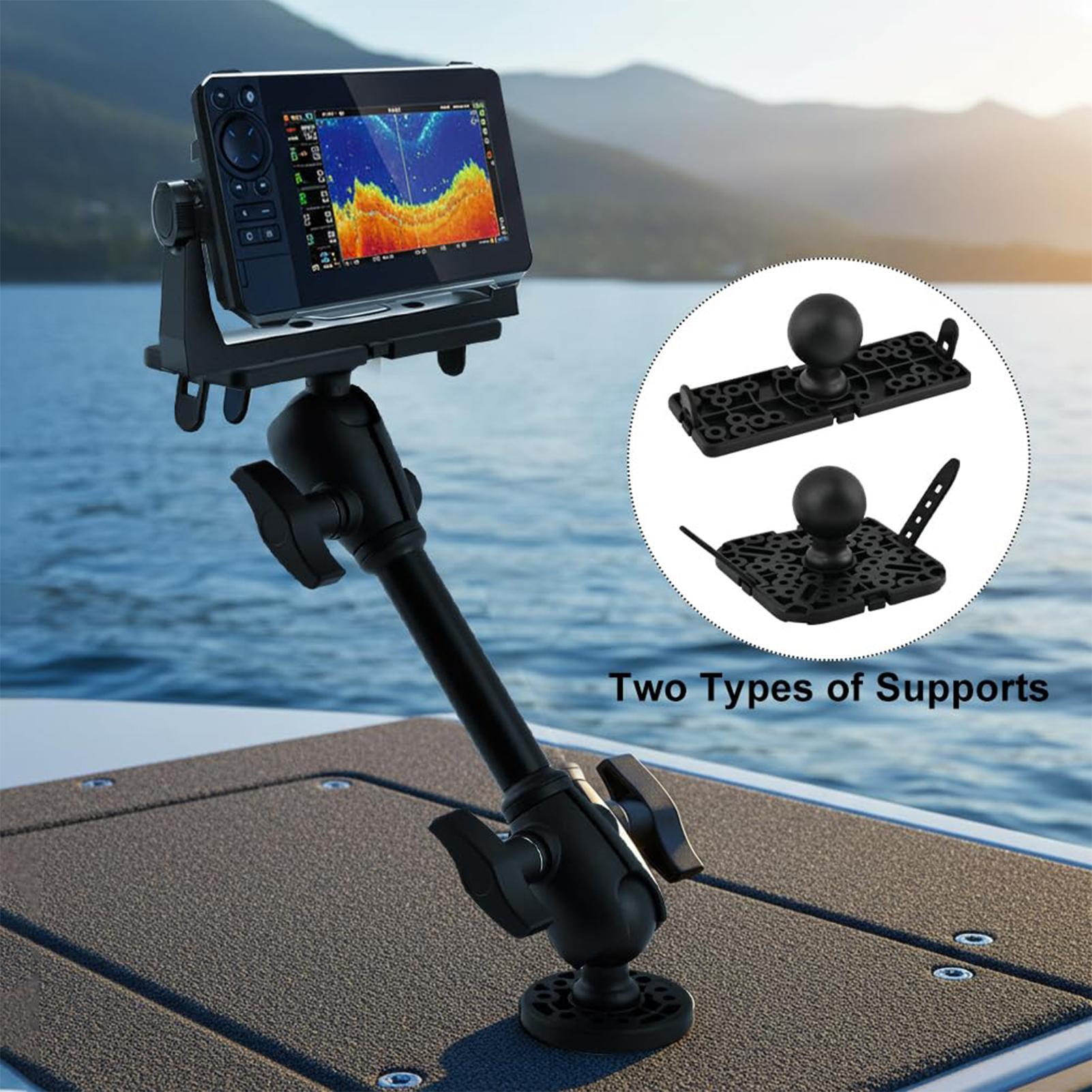 Dudukan Fish Finder Putar 360  - Fishing Kayak Fish Finder Mount ulasan dan harga