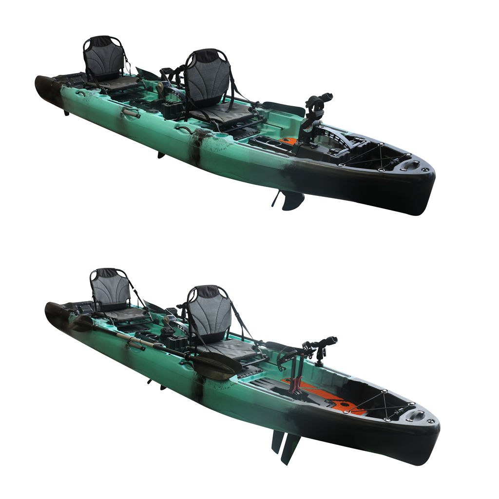 Kayak Pedal 2 Orang 14FT (4.2m - Fishing Kayak Pedal Drive ulasan dan harga
